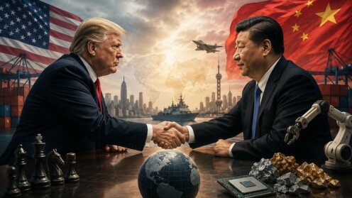 Donald Trump und Xi Jinping