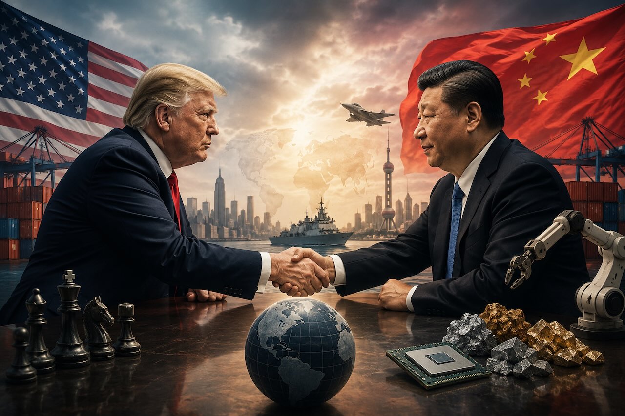 Donald Trump und Xi Jinping