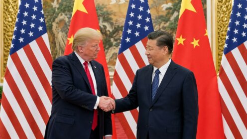 Donald Trump und Xi Jinping