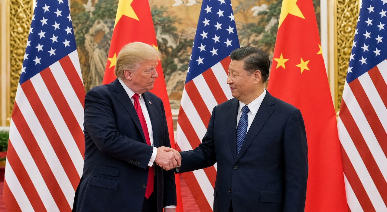 Donald Trump und Xi Jinping