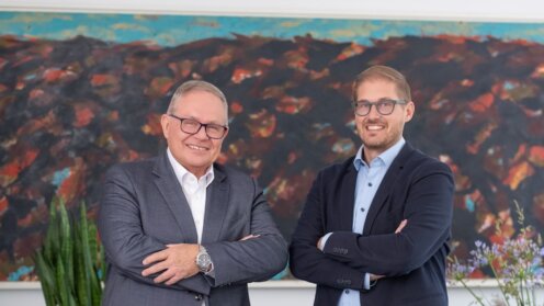 Herbert und Constantin Behr