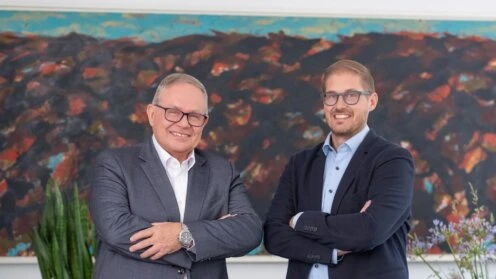 Herbert und Constantin Behr