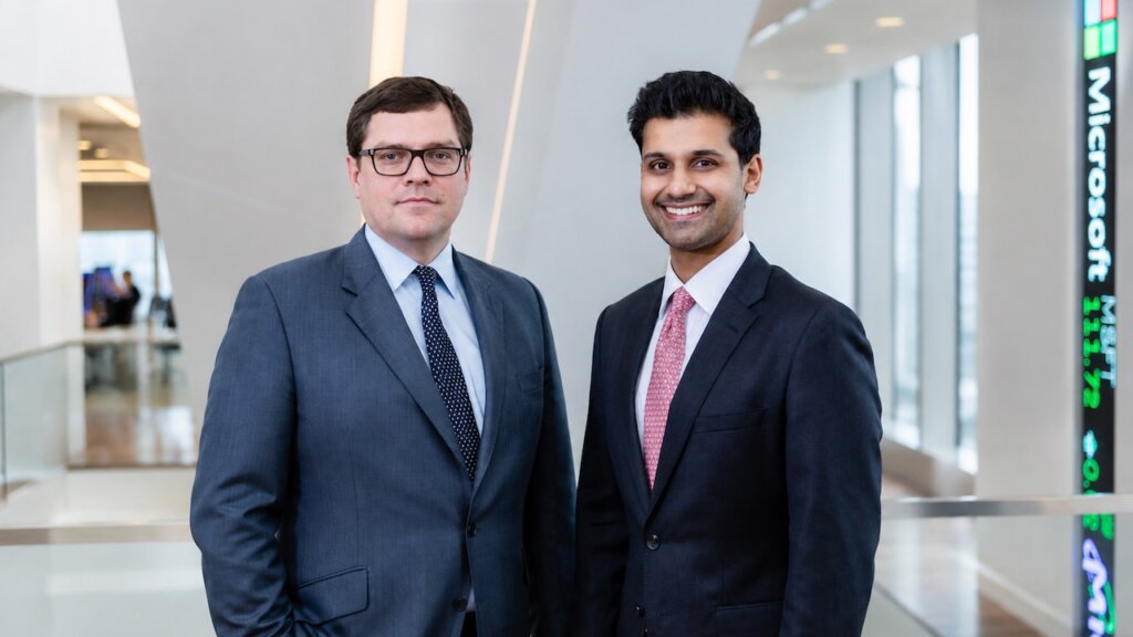 Andrew Balls (links) und Pramol Dhawan