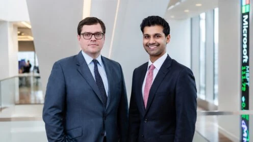 Andrew Balls (links) und Pramol Dhawan