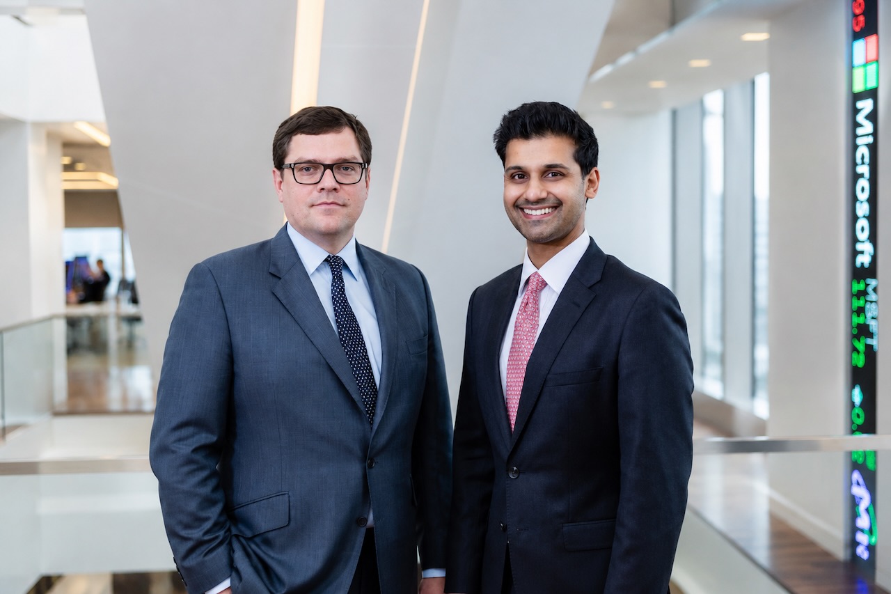 Andrew Balls (links) und Pramol Dhawan