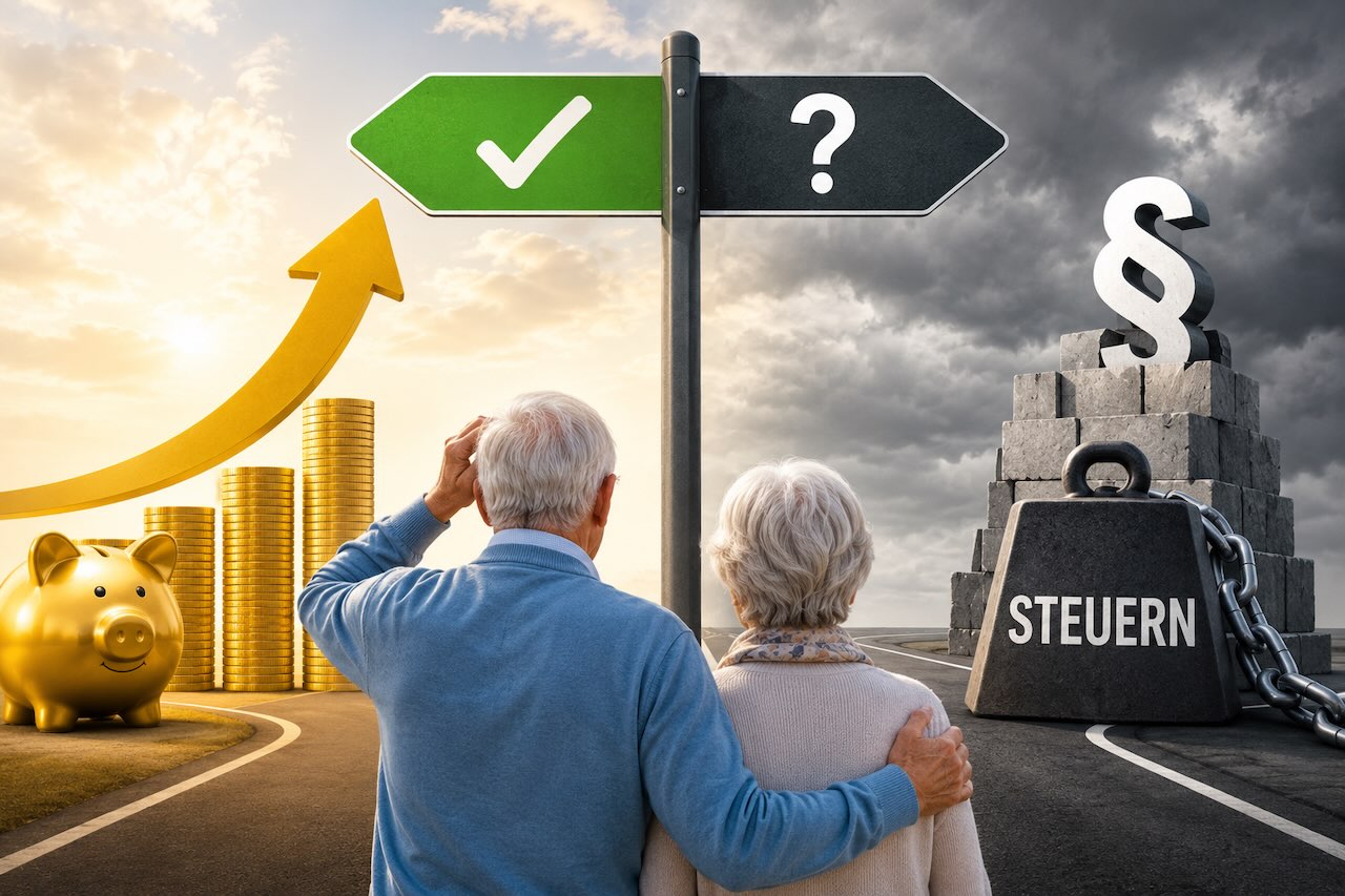 Rentenerhöhung und Steuern