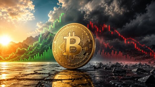 Bitcoin im Zwiespalt der Märkte