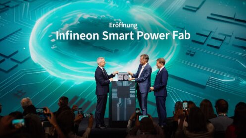 Infineon eröffnet Halbleiterfabrik