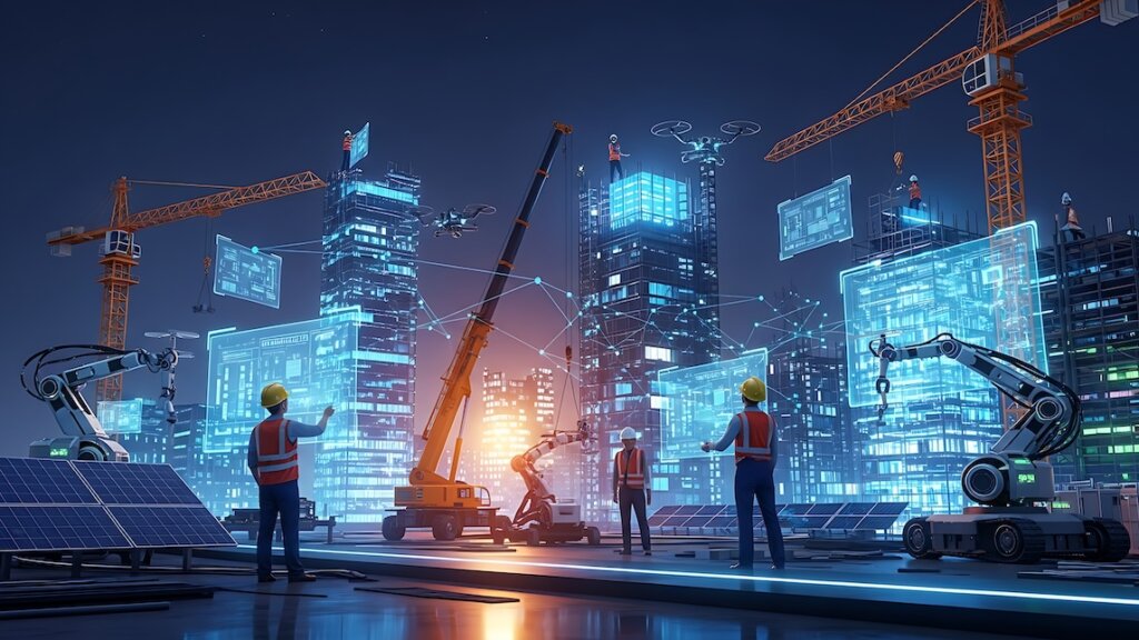 Bauen wird immer stärker durch KI beeinflusst.