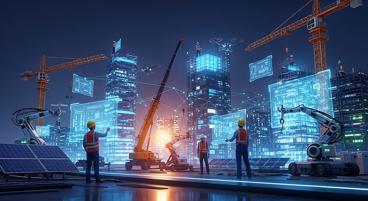 Bauen wird immer stärker durch KI beeinflusst.