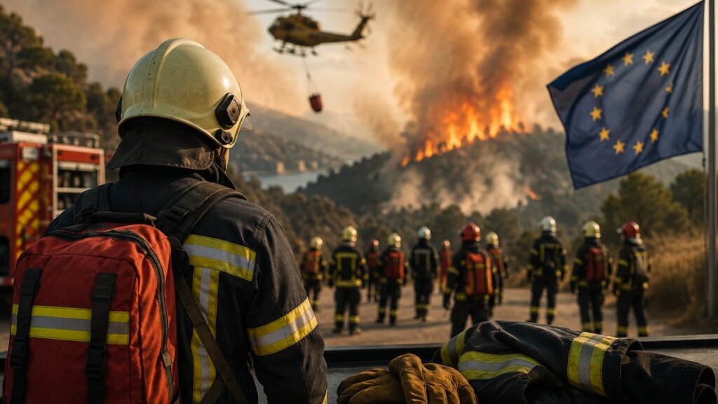 Schutz für Feuerwehrleute im EU-Auslandseinsatz