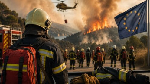Schutz für Feuerwehrleute im EU-Auslandseinsatz