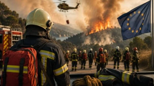 Schutz für Feuerwehrleute im EU-Auslandseinsatz