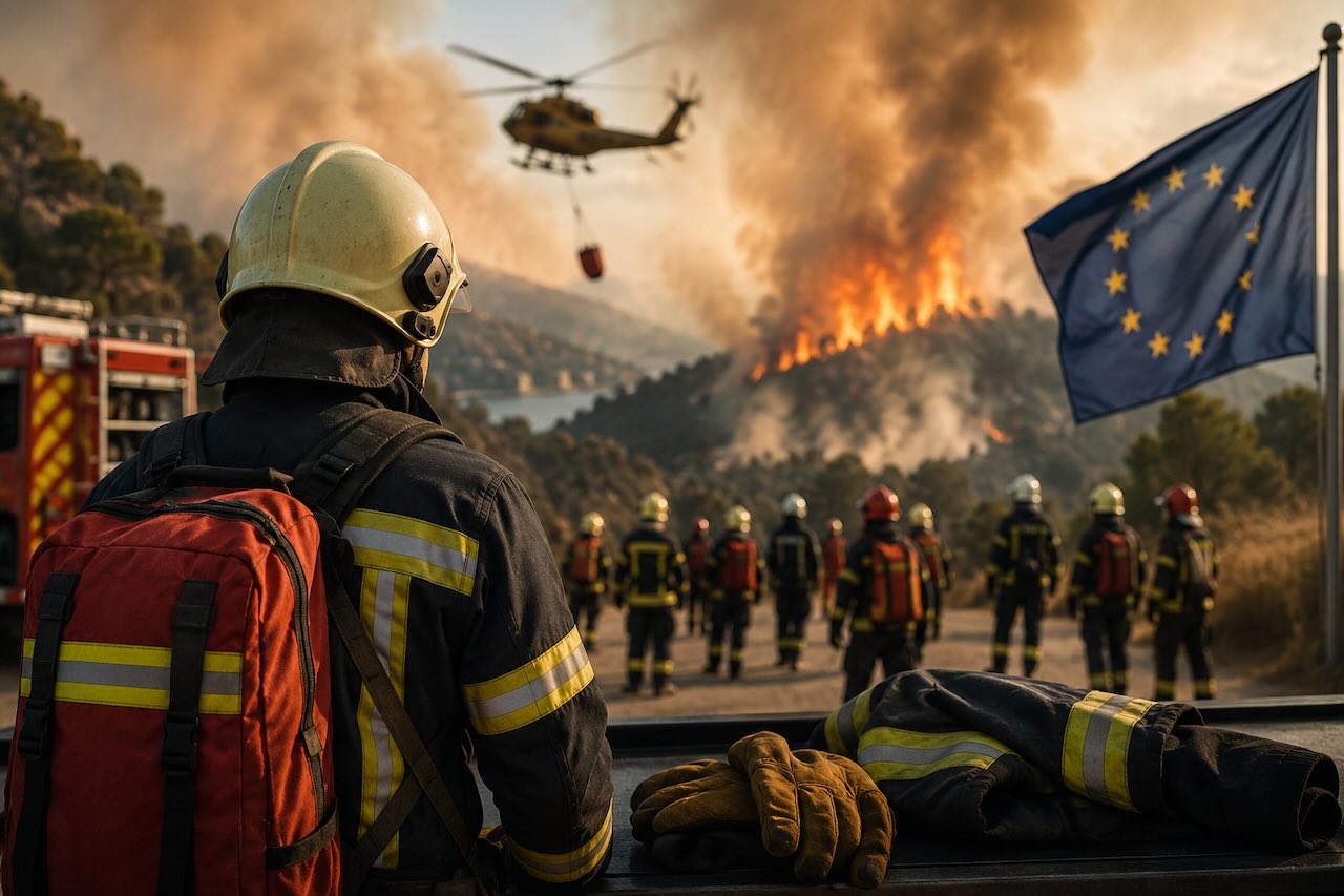Schutz für Feuerwehrleute im EU-Auslandseinsatz