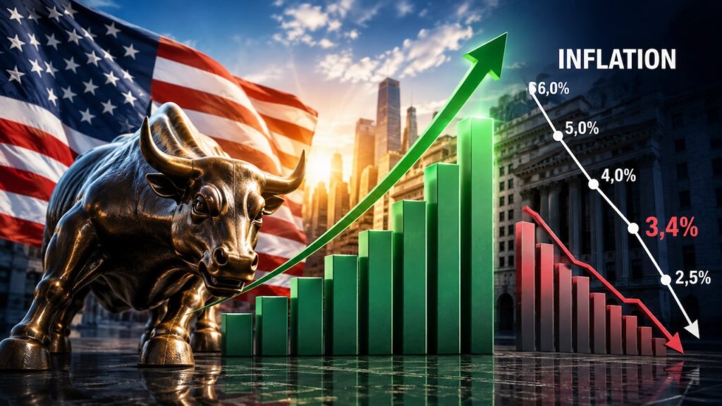 Sinkende Inflation, steigende Hoffnungen für US-Börse