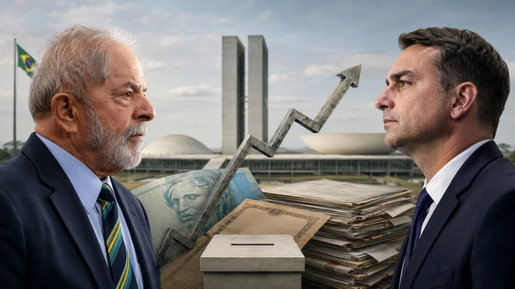 Lula da Silva versus Flavio Bolsonaro