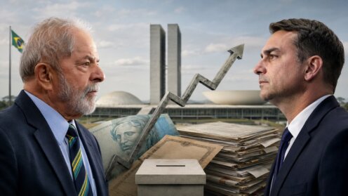 Lula da Silva versus Flavio Bolsonaro