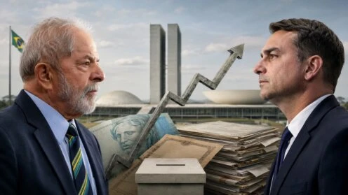 Lula da Silva versus Flavio Bolsonaro