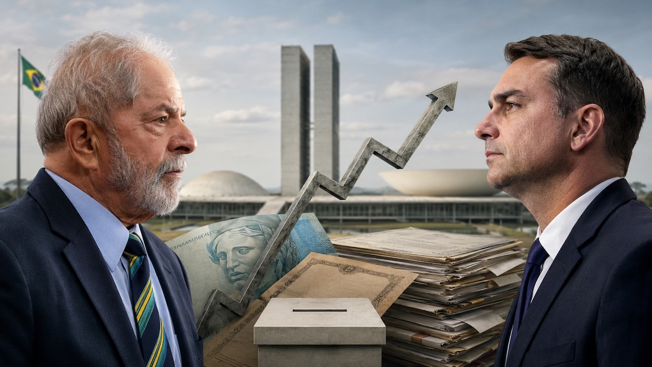 Lula da Silva versus Flavio Bolsonaro