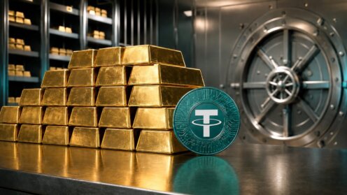 Stablecoin Tether deckt sich mit Gold ein