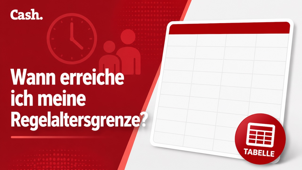 Renteneintrittsalter-Tabelle