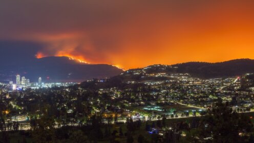 Waldbrand in Kanada