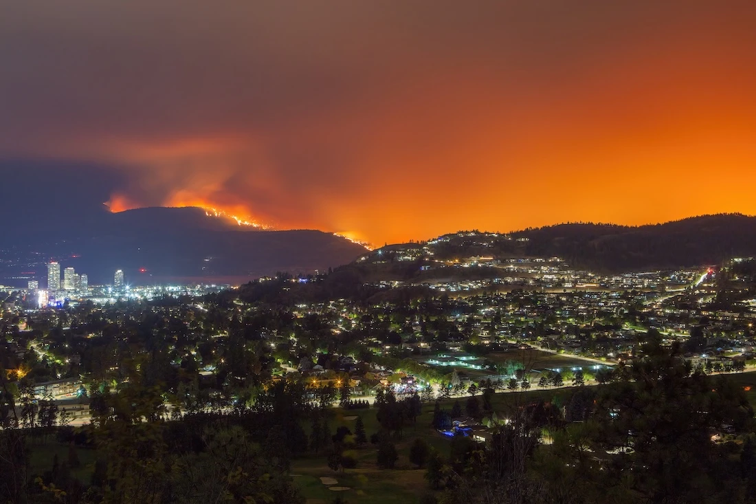 Waldbrand in Kanada