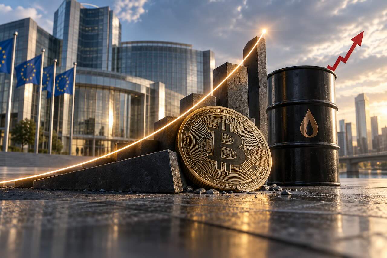 Ölpreise setzen Bitcoin unter Druck