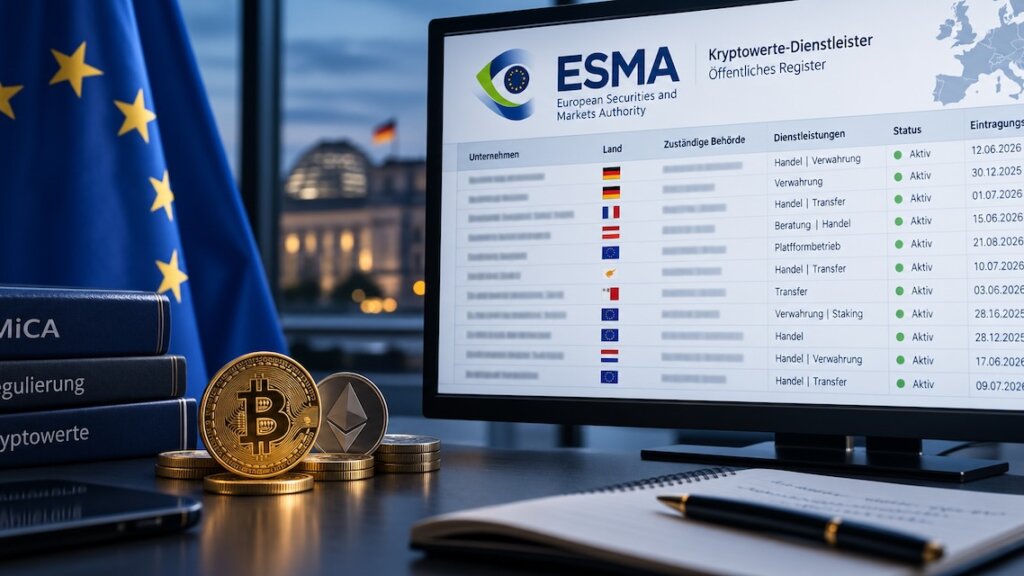 Krpto-Regulierung durch ESMA