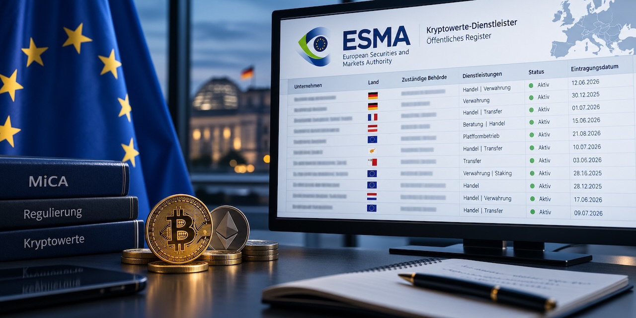 Krpto-Regulierung durch ESMA