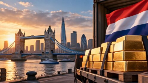 Niederlande holen Gold aus den USA nach London