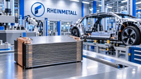Neue Kondensatoren sollen Elektroantriebe kompakter und leistungsfähiger machen