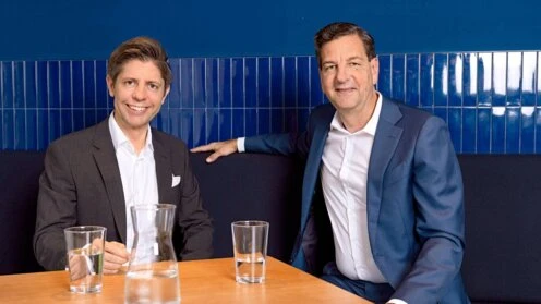 Dr. Ulrich Seubert (li.) und Joachim Rahn, Münchener Verein