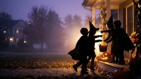 Süsses oder Saures: Zu Halloween stürmt das kleine Gruselkabinett durch die Wohngegegend
