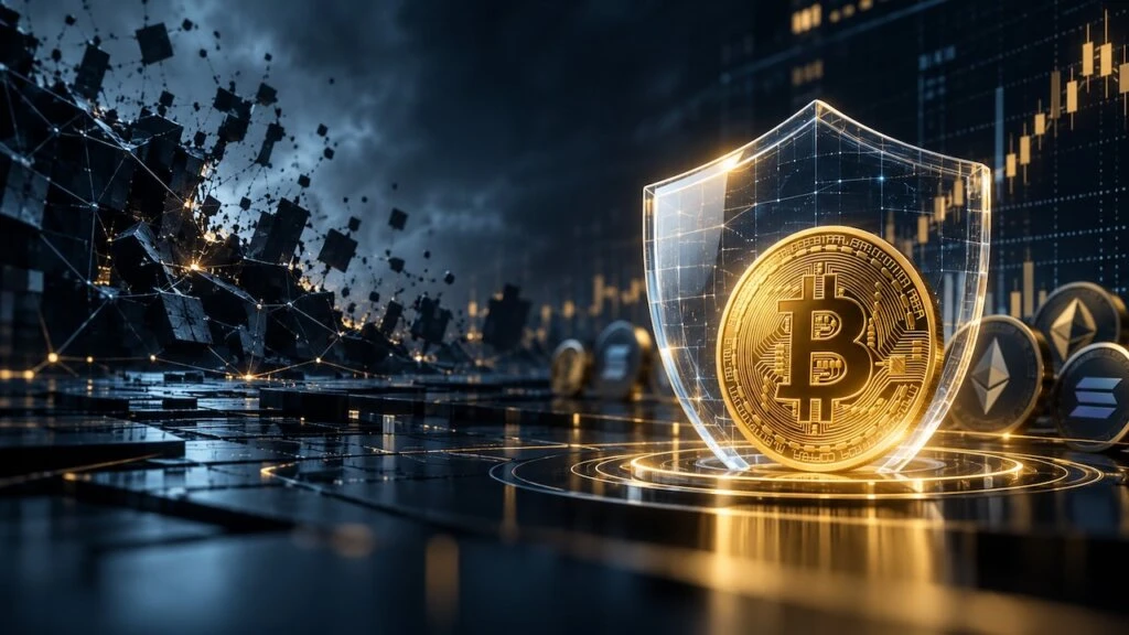 Kryptohandel unter digitalem Schutz