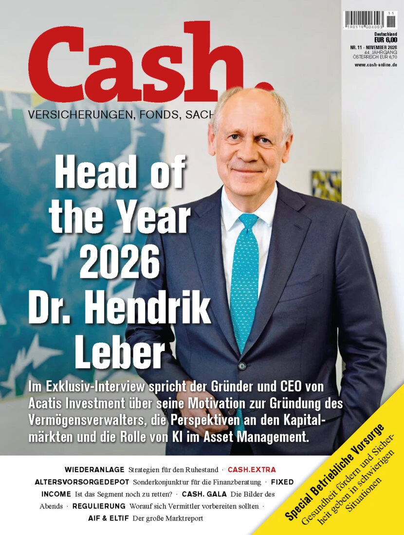 Titel Cash. Ausgabe 11/26